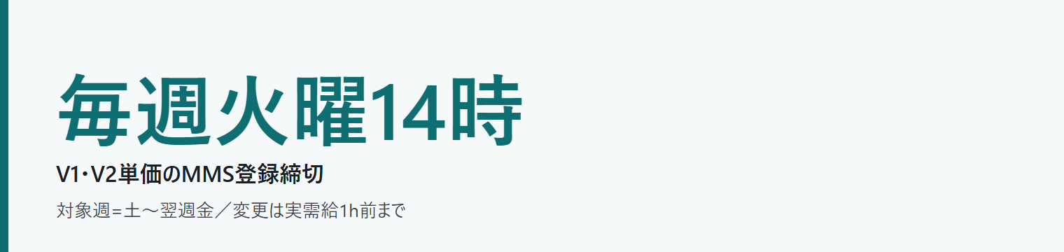 V1・V2単価登録とkWh精算の実務|図1